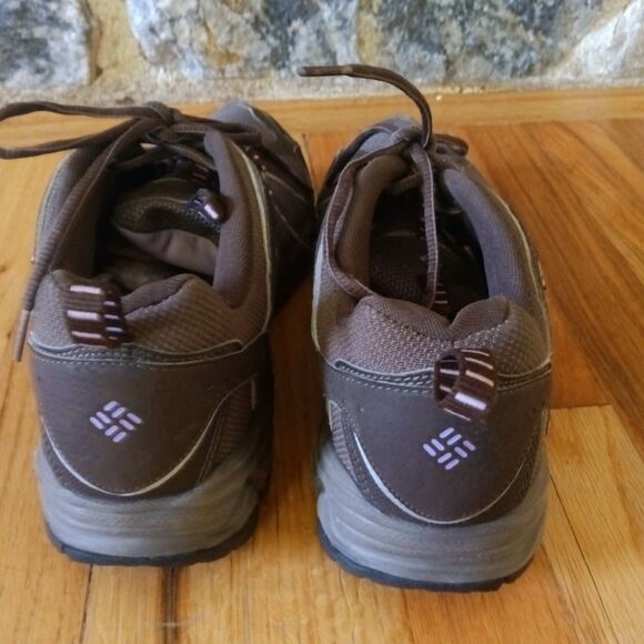 Columbia Kalbab Womens Hiking Shoe Lace Up Brown Purple BL3571-231 Size 11 - Picture 4 of 8